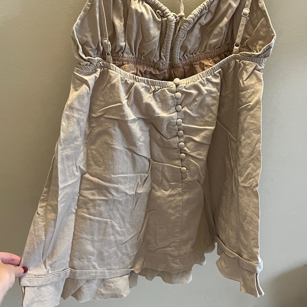 Cream Princess Polly Dress - Picture 2 of 2